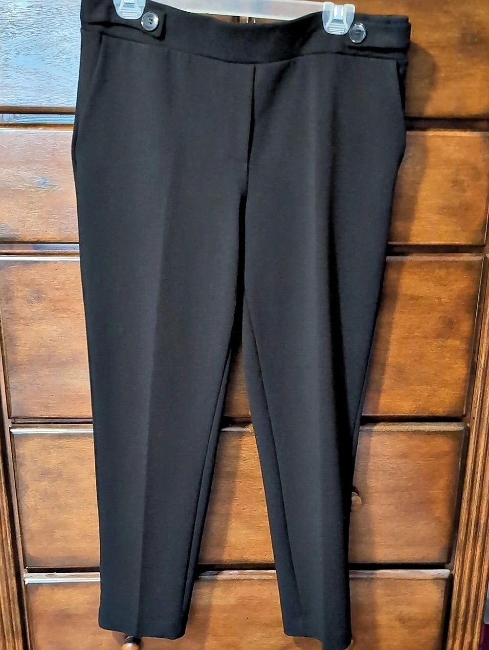 Women's Black Slim Dress Pant